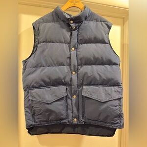 L.L. Bean Men's Navy Puffer VINTAGE 1960’s/70’s Vest-Insulation Goose Down